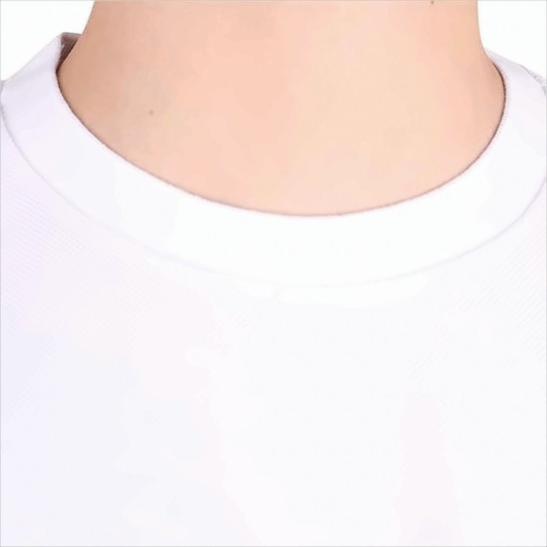 Thom Browne White Short-Sleeve T-Shirt With Distinctive Stripe Detail