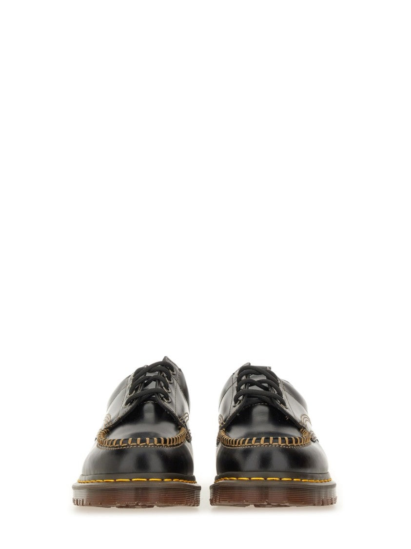 Dr. Martens Moccasin-Style Lowell Shoes With Contrast Stitching