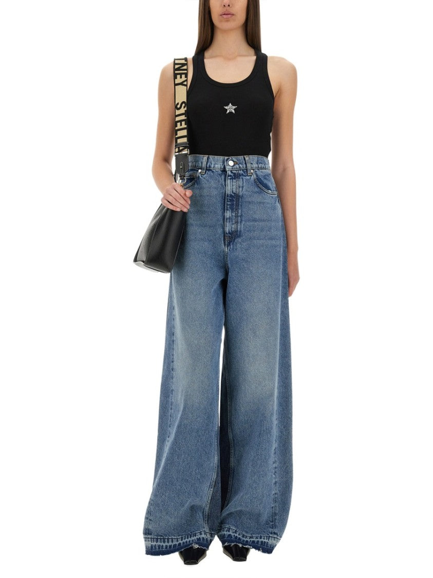 Stella Mccartney "Crystal Mini Star" Tank Top