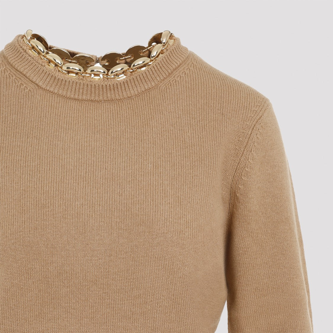 Rabanne Camel Brown Pullover