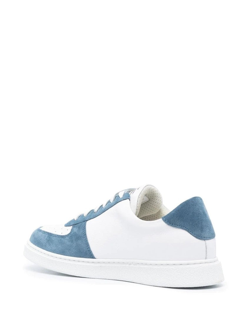 Etro Perforated Leather And Suede Casual Trainers