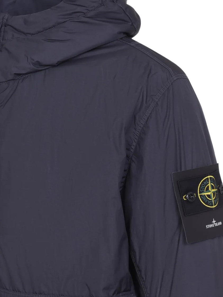 Stone Island Hooded Panelled Coat
