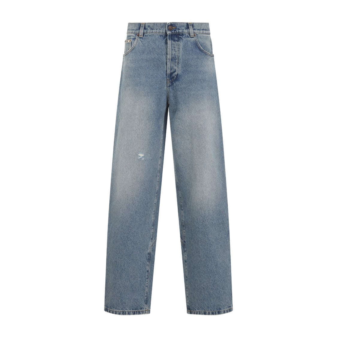 Moschino Blue Cotton Jeans