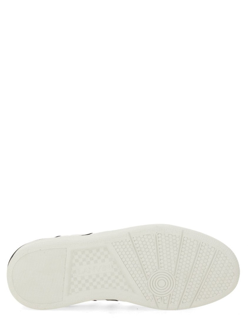 Lanvin "Clay" Calf Leather Accents Sneakers
