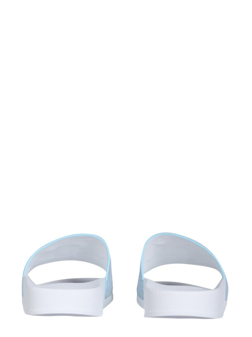 Giuseppe Zanotti Slide Sandals With Textured Strap
