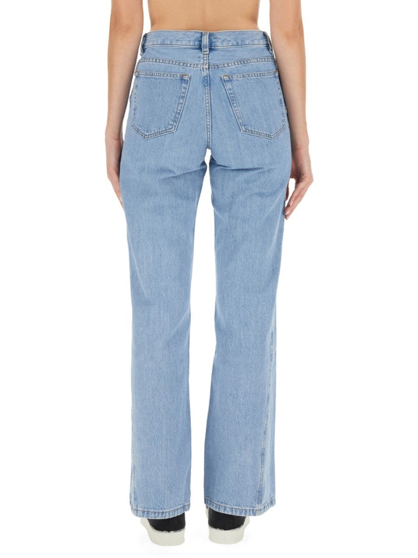 A.P.C. Regular Fit Flared Jeans