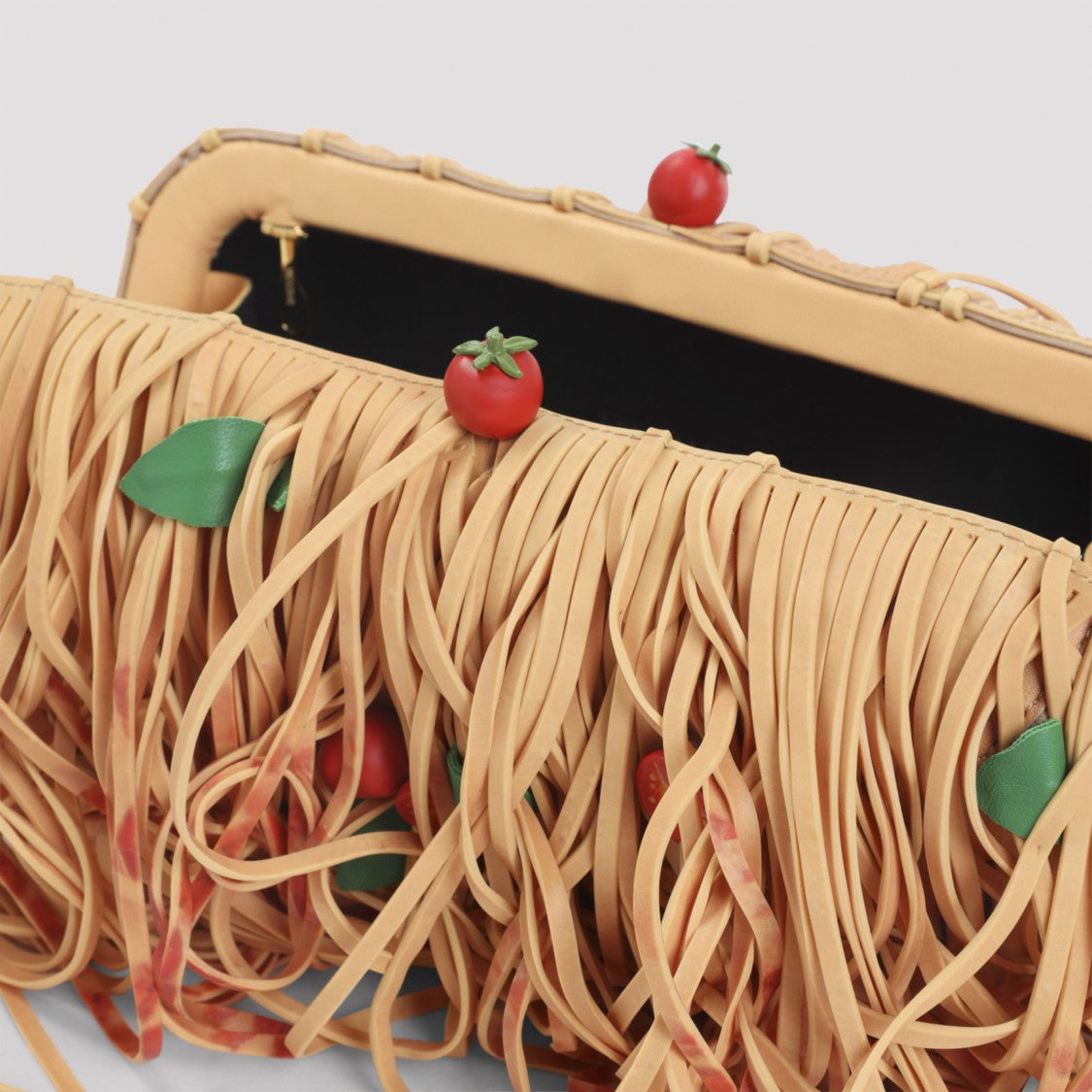 Moschino Spaghetti Multicolor Polyurethane Shoulder Bag
