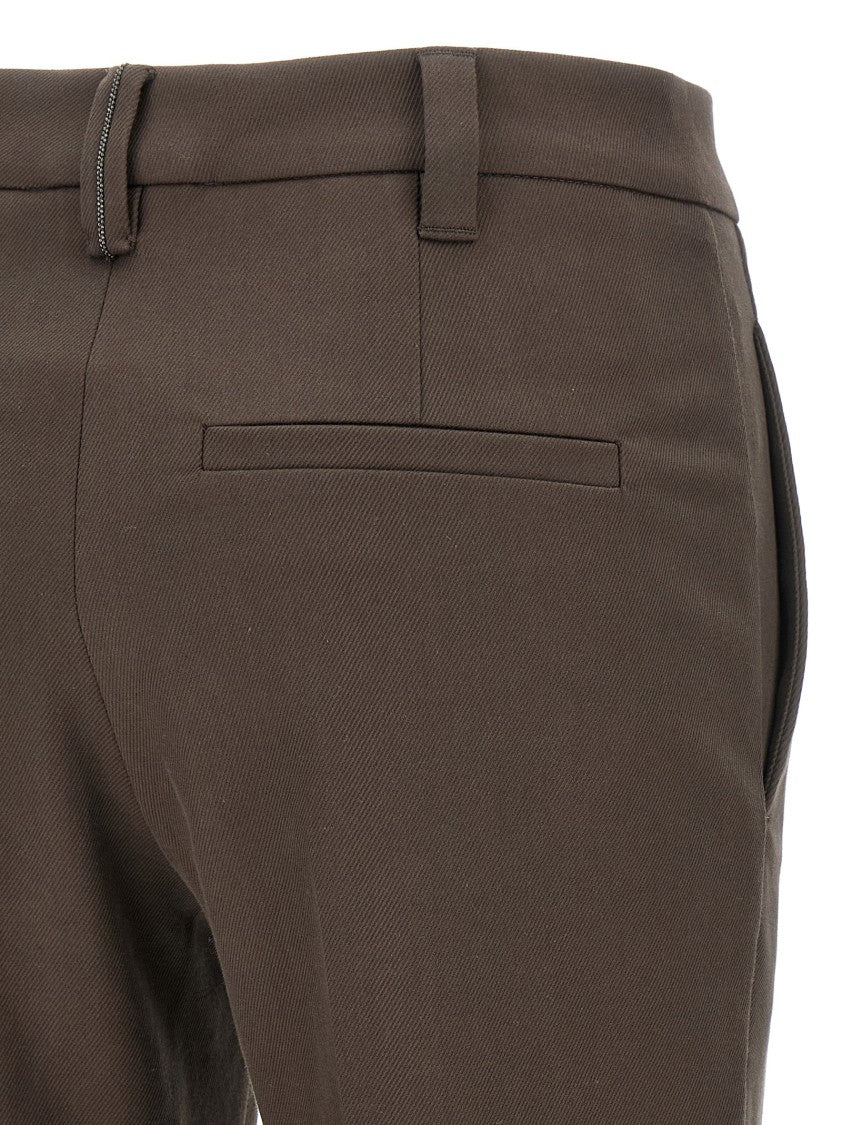 Brunello Cucinelli Monile Cotton Pants