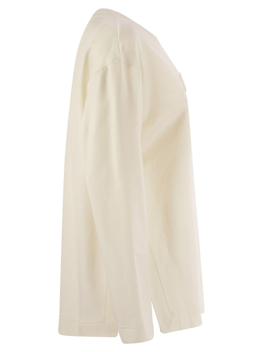 Max Mara Berma - Silk And Cotton Sweatshirt