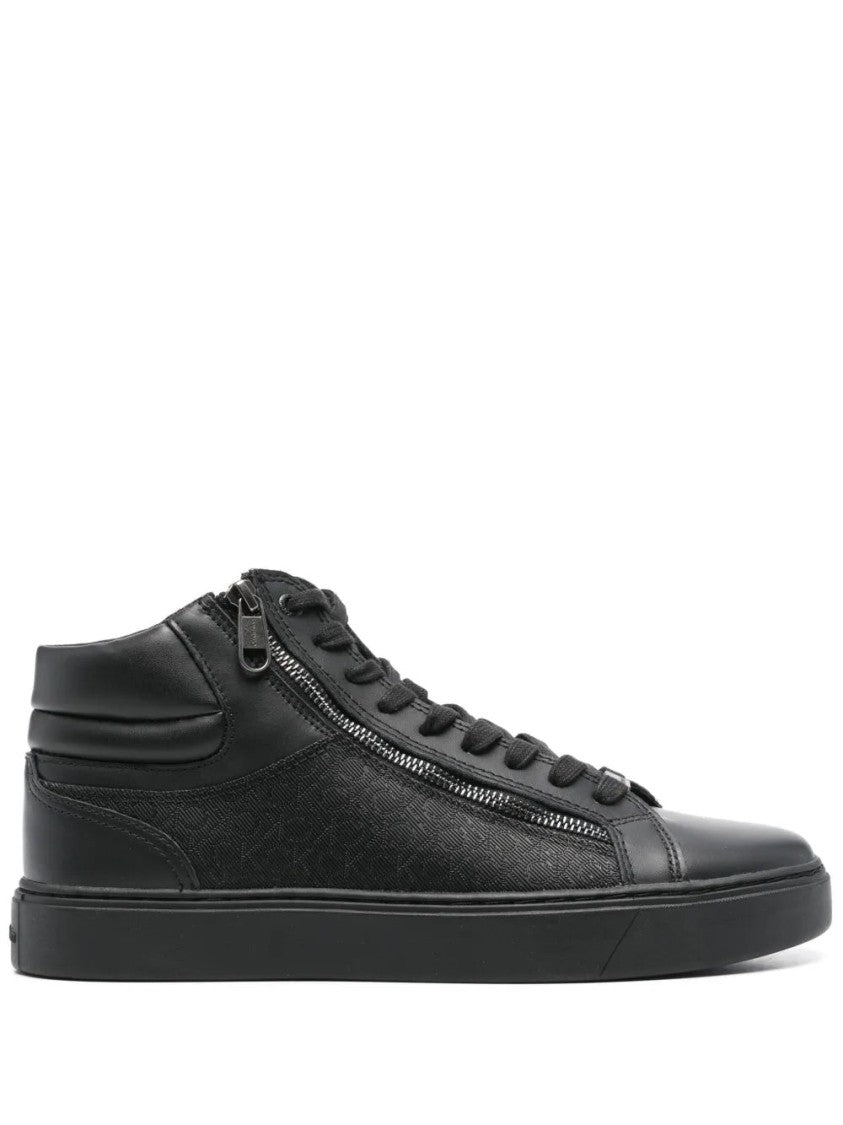 Calvin Klein High Top Lace Up Booties