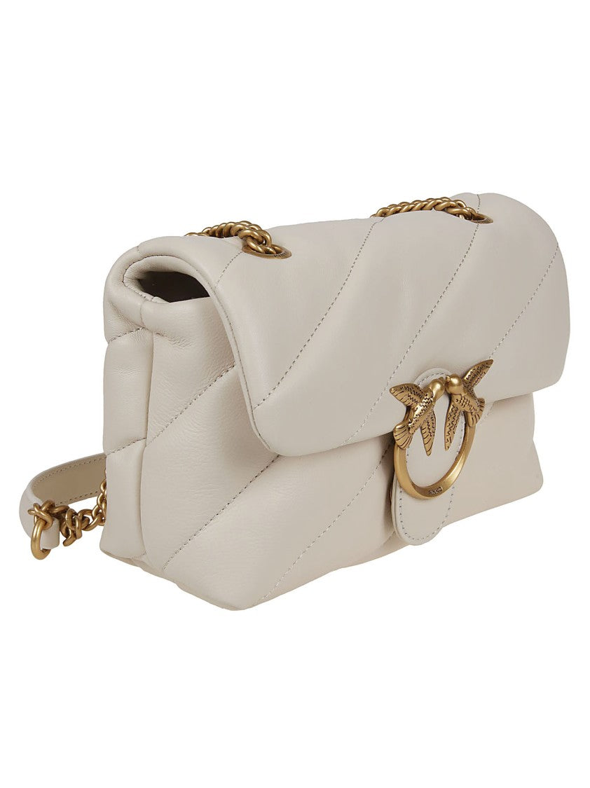 Pinko Love Puff Mini Cl Sheep Nappa Shoulder Bag