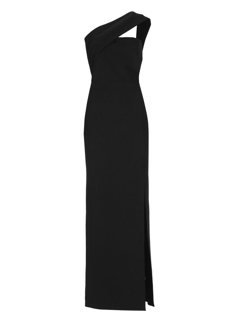 Solace London Black Lois Maxi Dress