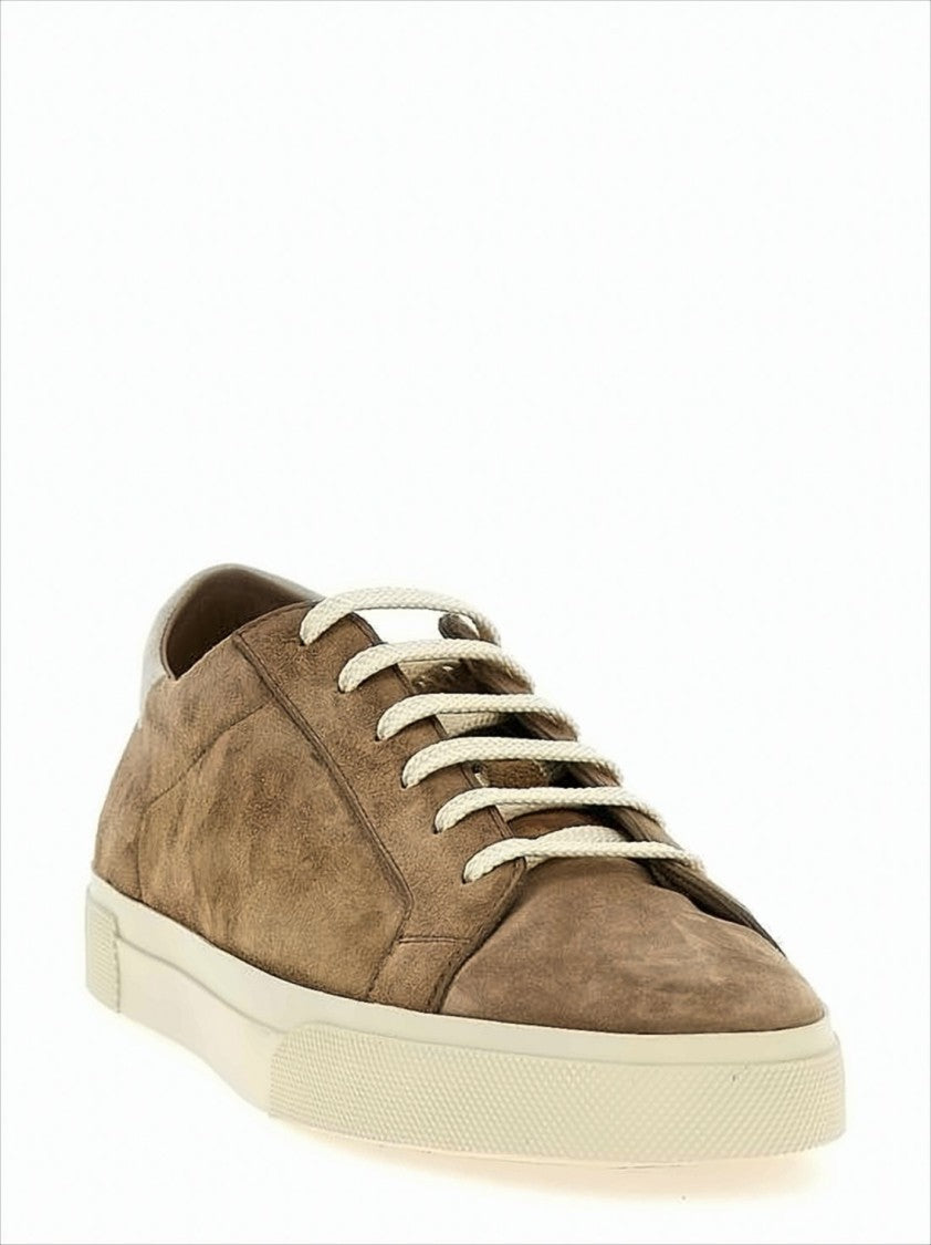 Brunello Cucinelli Low-Top Suede Sneakers