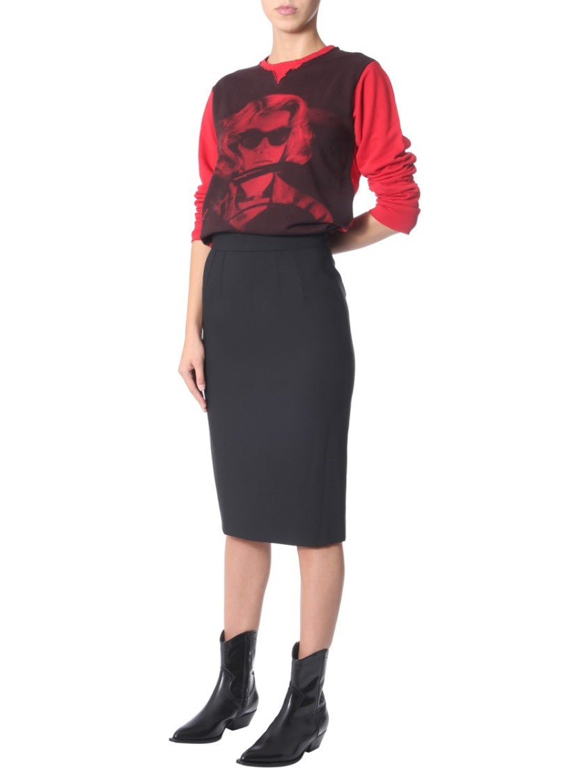 N°21 Crew Neck Sweatshirt With Graphic Print