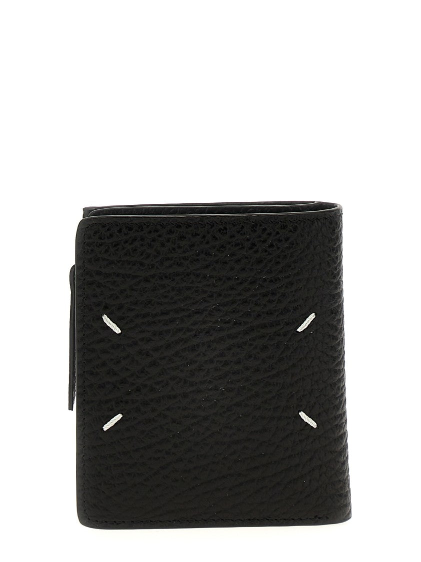 Maison Margiela Garnet Leather Flap Wallet