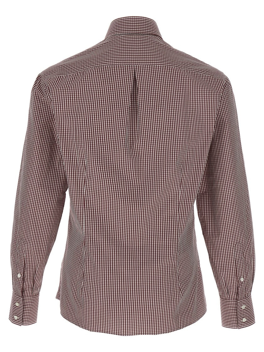 Brunello Cucinelli Slim-Fit Cotton Check Shirt