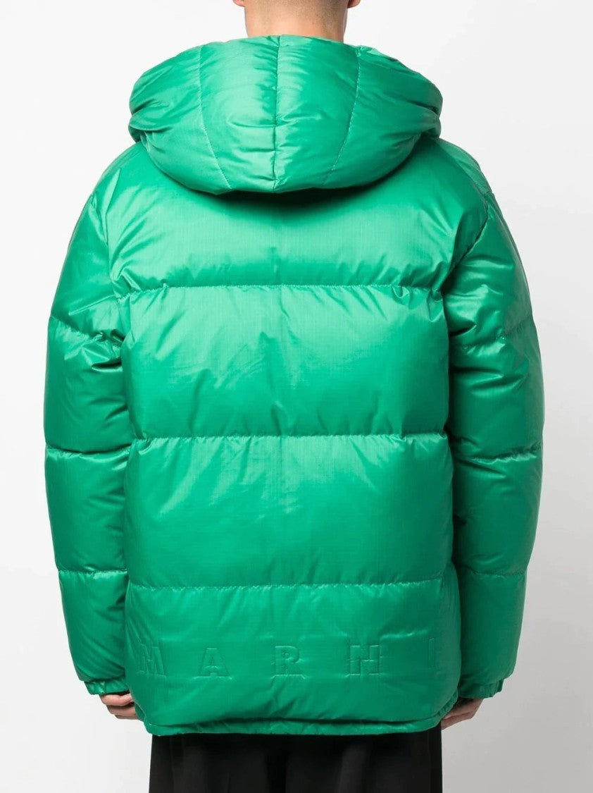 Marni Reversible Padded Hooded Coat