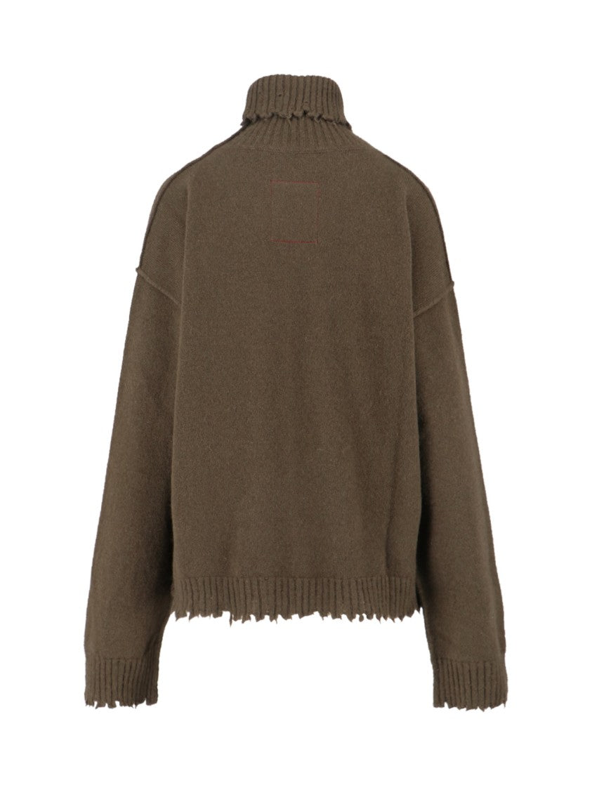 Uma Wang Turtleneck Sweater – Green