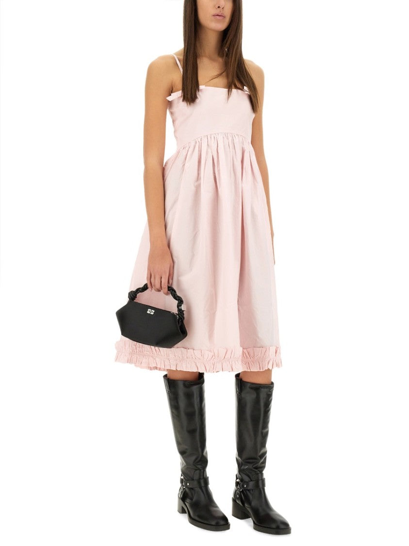 Ganni Poplin Dress