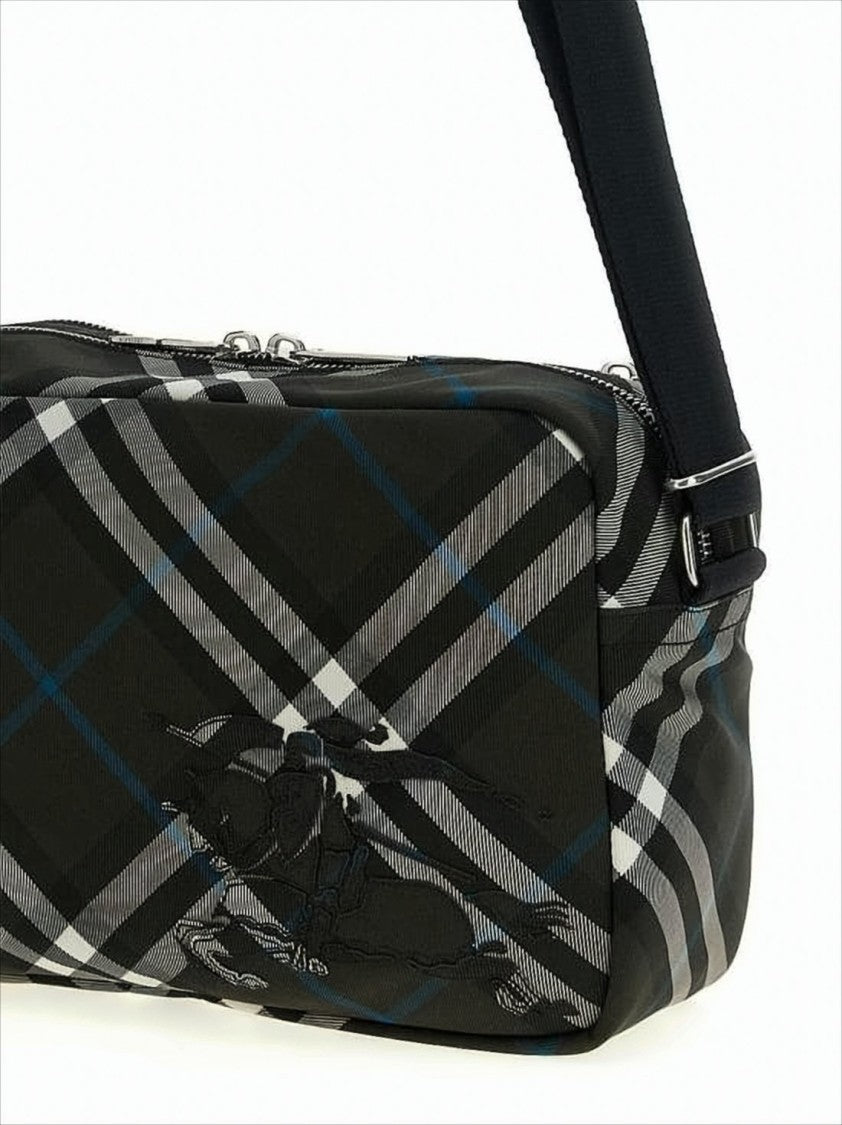 Burberry Rectangular Plaid Shoulder Bag