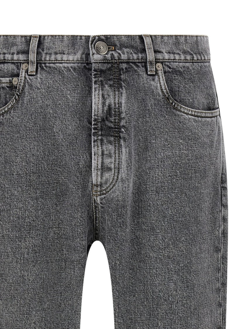 Brunello Cucinelli Greyscale' Denim Jeans