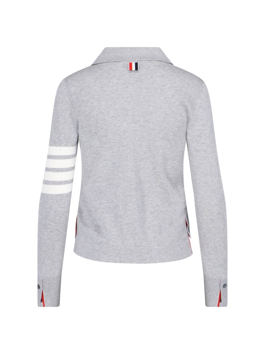 Thom Browne "4-Bar" Shirt – Grey