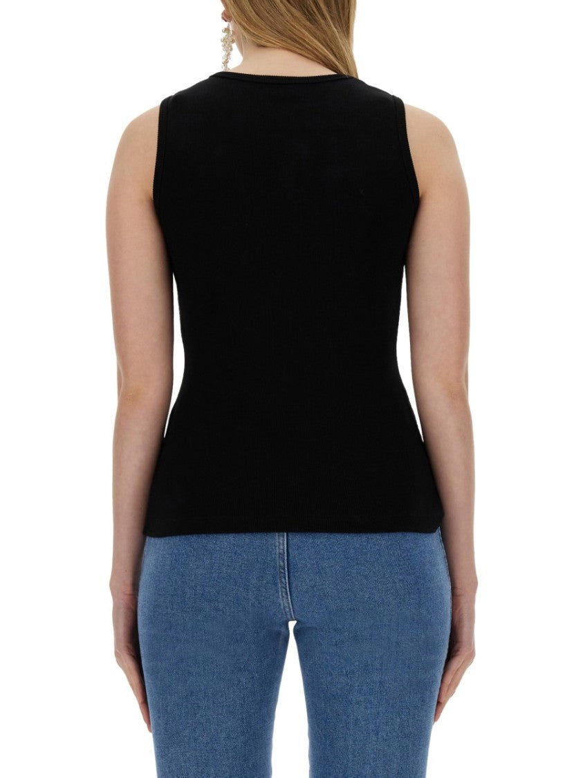 Magda Butrym Top With Crochet Insert