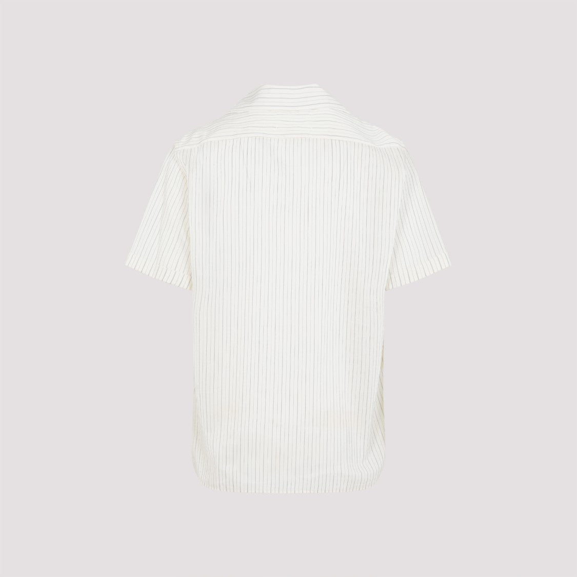 Maison Margiela Ecru Cotton And Silk Shirt