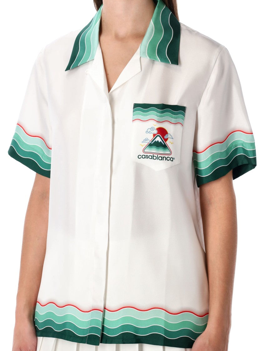 Casablanca Shirt Montagne Ondule