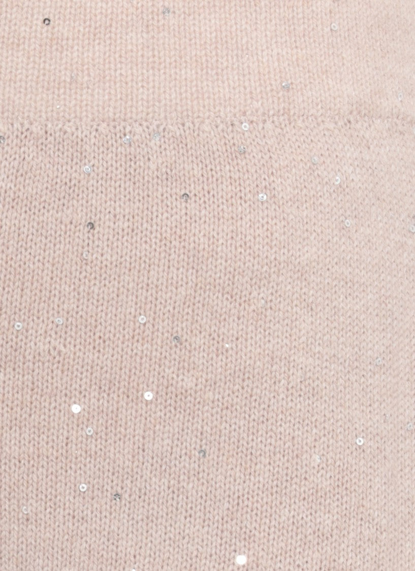D. Exterior Beige Wool And Cashmere Pants