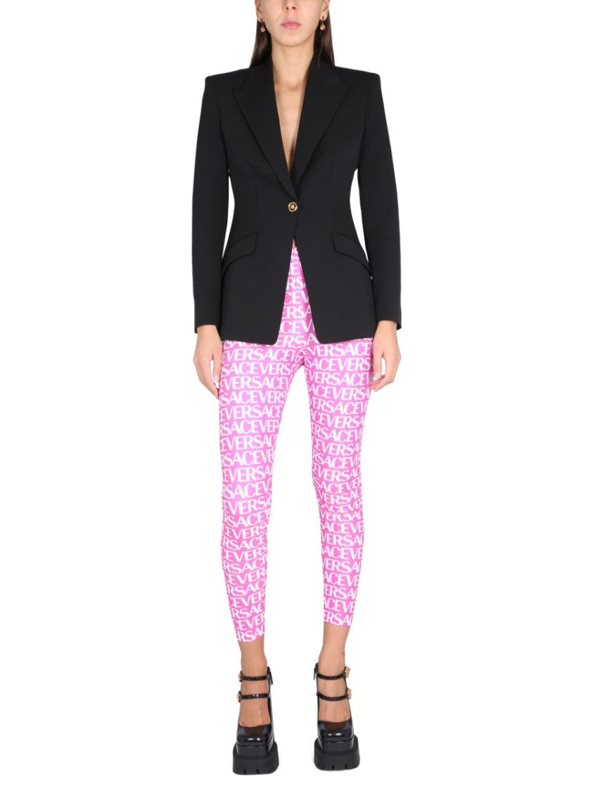 Versace Single-Breasted Jacket