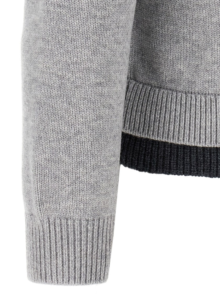 J. W. Anderson 'Contrast Layered' Cardigan