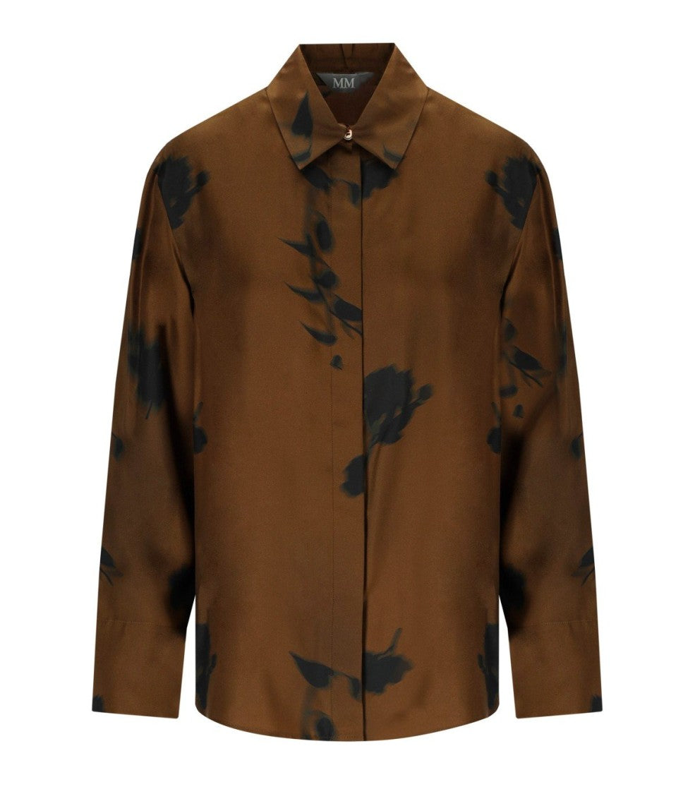 Max Mara Eraclea Bronze Shirt