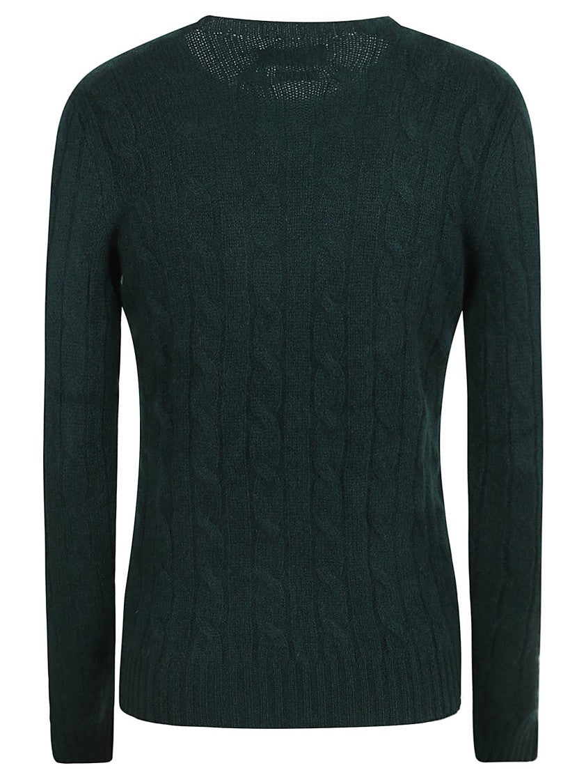 Polo Ralph Lauren Cable Knit Sweater With Fit And Texture