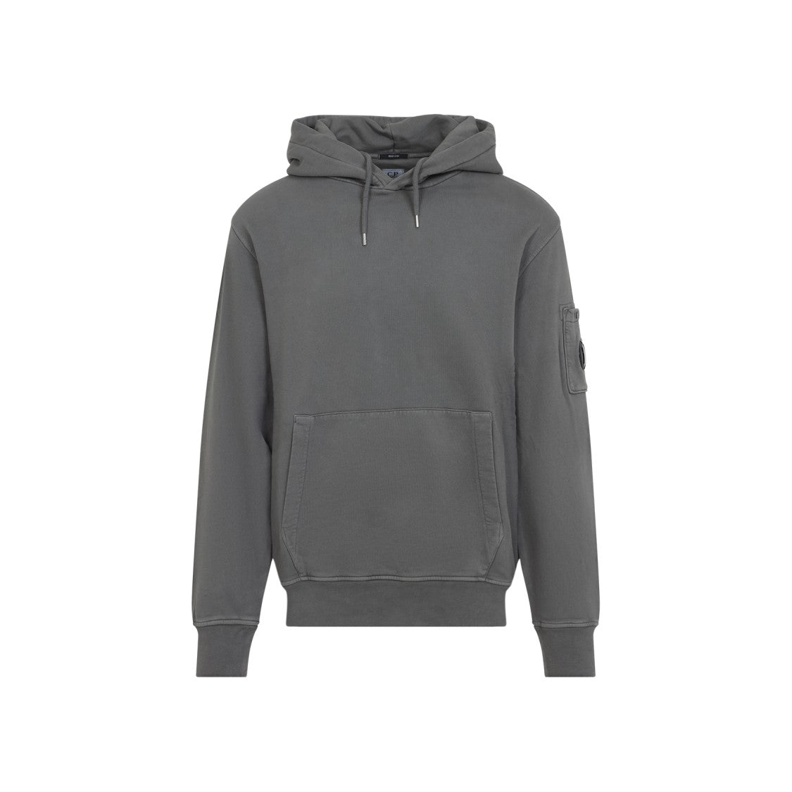 C.P. Company Grey Cotton Hoodie