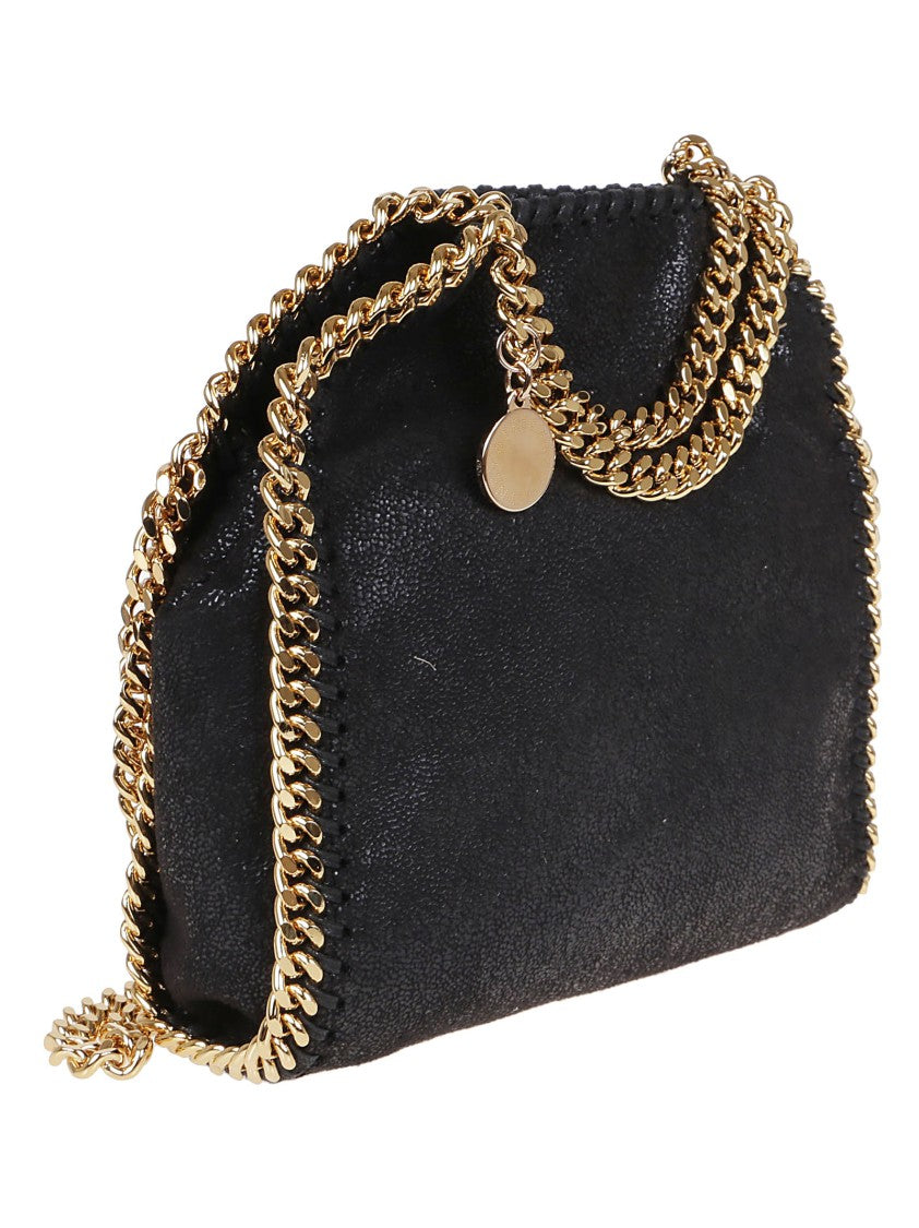Stella Mccartney Tiny Tote Eco Shaggy Deer W/Gold Color Chain