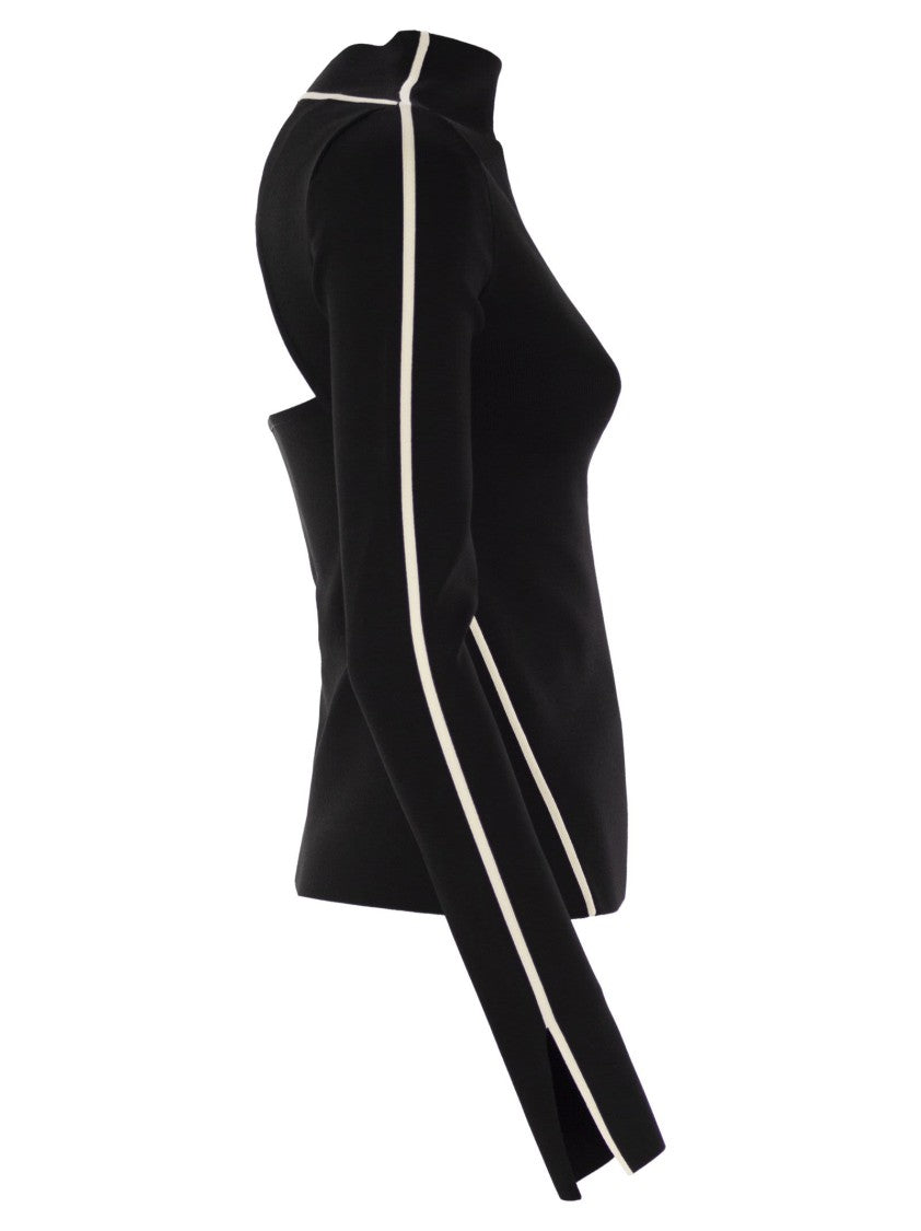 Sportmax Fitted Long Sleeves T-Shirt
