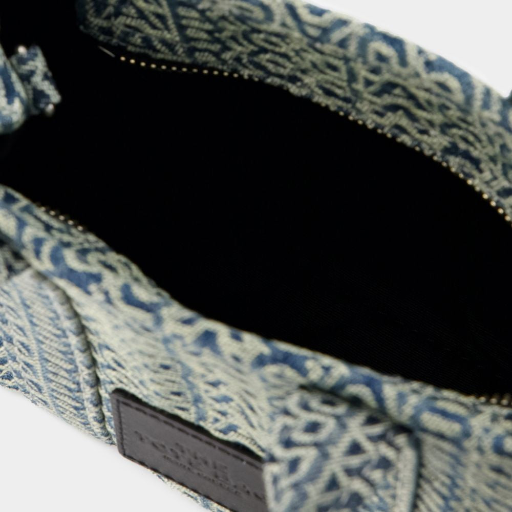 Marc Jacobs The Micro Tote Bag - Cotton - Blue