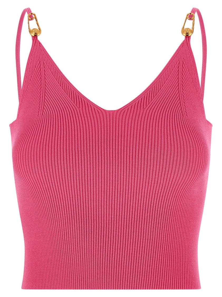 Versace 'Safety Pin' Top