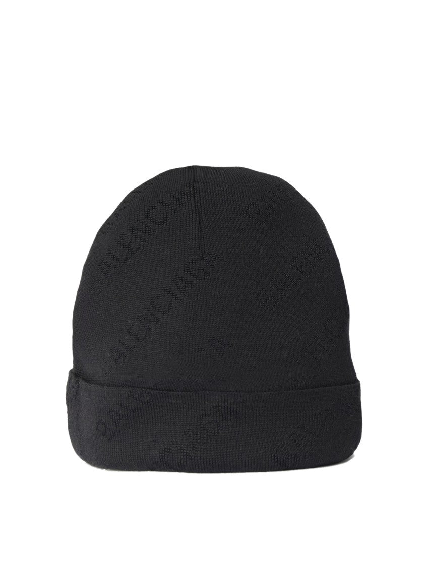 Balenciaga Allover Logo Beanie