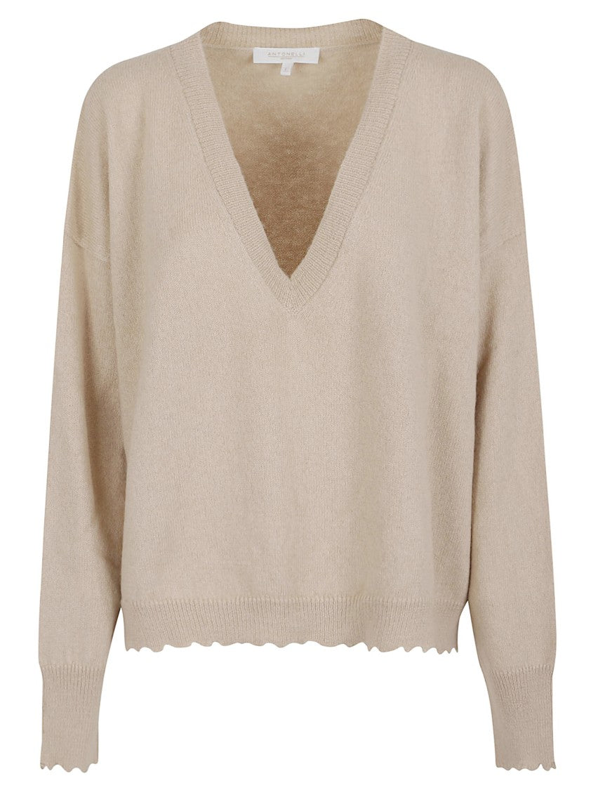 Antonelli Relaxed Fit Wool Sweater