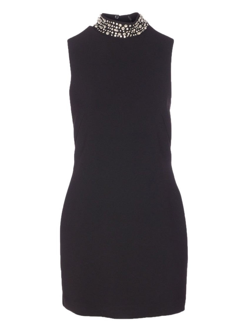 Liu Jo Mini Dress With Rhinestone Embellishments