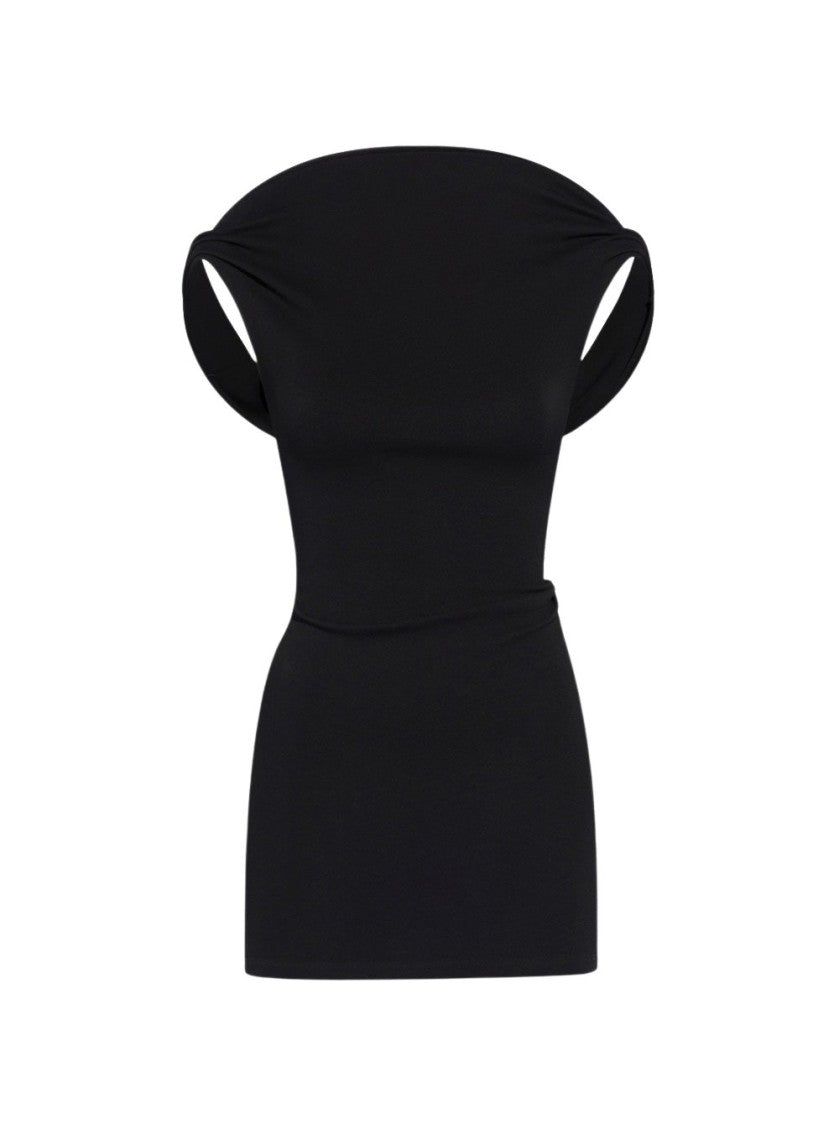 Jacquemus La Mini Robe Bordo
