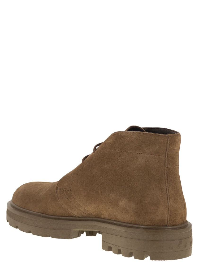 Hogan H673 - Lace-Up Ankle Boot