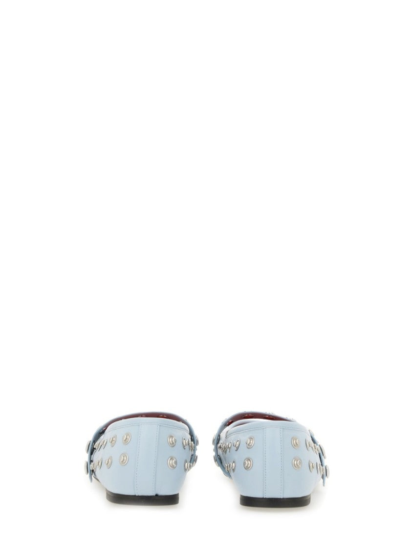 Stella Mccartney "Ryder" Ballerina Flats With Studs