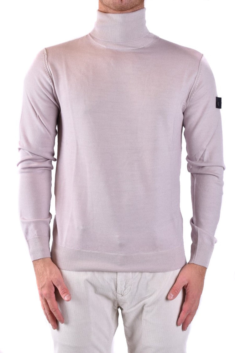 Peuterey Beige Wool Turtleneck Sweater