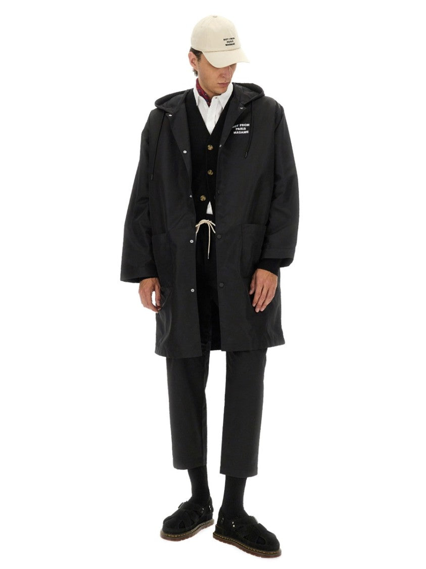 Drôle De Monsieur Relaxed Fit Hooded Parka