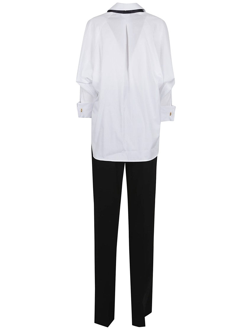 Elisabetta Franchi Double Collar Jumpsuit