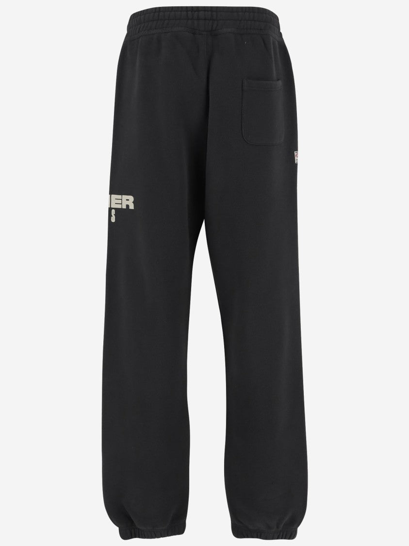 Summer Games Cotton Jogger Pants With Front Logo