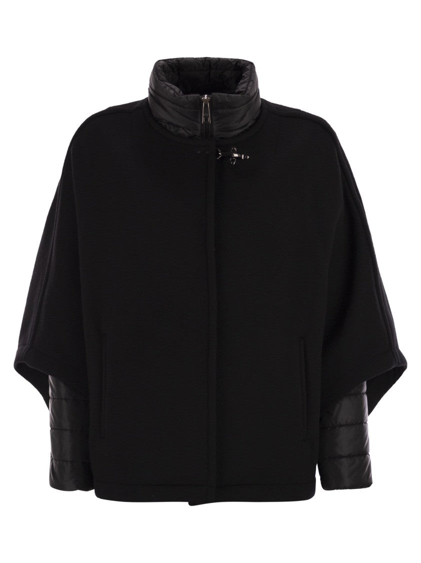 Fay 3-In-1 Double-Sided Wool And Cashmere Cape